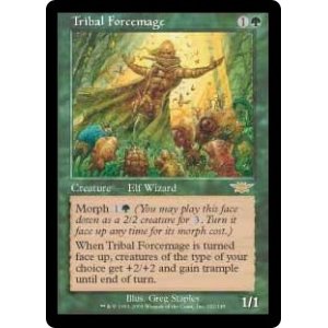 画像: 【Foil】(LGN-RG)Tribal Forcemage/部族の腕力魔道士(英,EN)