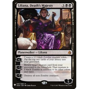 画像: (MB1-MB)Liliana, Death's Majesty/死の権威、リリアナ(英,EN)