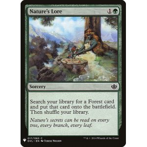 画像: (MB1-CG)Nature's Lore/自然の知識(英,EN)