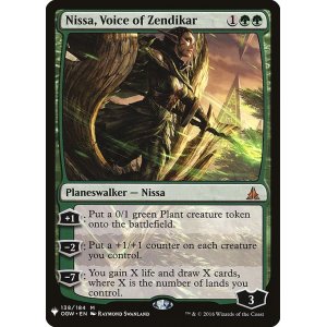 画像: (MB1-MG)Nissa, Voice of Zendikar/ゼンディカーの代弁者、ニッサ(英,EN)