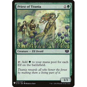 画像: (MB1-CG)Priest of Titania/ティタニアの僧侶(英,EN)