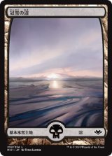 画像: 【Foil】(MH1-CL)Snow-Covered Swamp/冠雪の沼(JP)