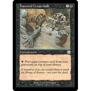 画像: 【Foil】(MMQ-UB)Haunted Crossroads/逢魔が辻(日,JP)