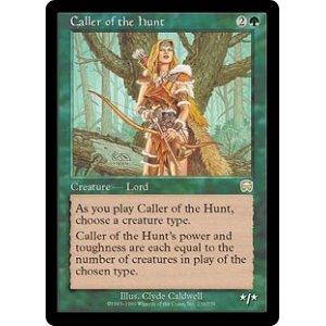 画像: 【Foil】(MMQ-RG)Caller of the Hunt/狩りの統率者(日,JP)