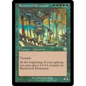 画像: 【Foil】(MMQ-RG)Rushwood Elemental/ラッシュウッドの精霊(日,JP)