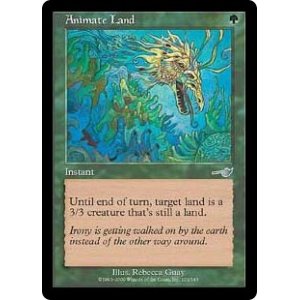 画像: 【Foil】(NEM-UG)Animate Land/動く土地(日,JP)