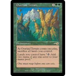 画像: 【Foil】(NEM-RG)Overlaid Terrain/重なり合う地形(日,JP)