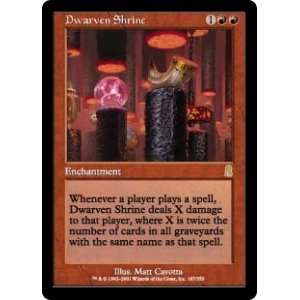 画像: 【Foil】(ODY-RR)Dwarven Shrine/ドワーフの祭殿(日,JP)