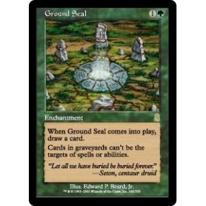 画像: 【Foil】(ODY-RG)Ground Seal/地の封印(日,JP)