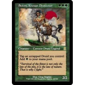 画像: (ODY-RG)Seton, Krosan Protector/クローサの庇護者シートン(英,EN)