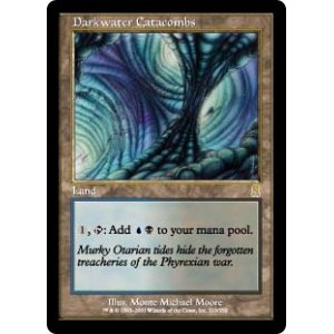 画像: 【Foil】(ODY-RL)Darkwater Catacombs/ダークウォーターの地下墓地(日,JP)
