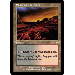 画像: 【Foil】(ODY-RL)Shadowblood Ridge/シャドーブラッドの尾根(日,JP)
