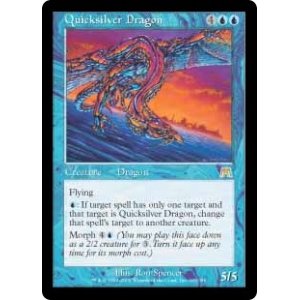画像: 【Foil】(ONS-RU)Quicksilver Dragon/水銀のドラゴン(日,JP)