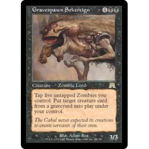 画像: (ONS-RB)Gravespawn Sovereign/墓地生まれの君主(英,EN)