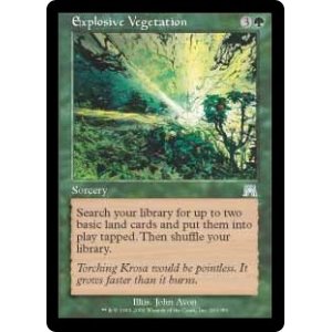 画像: 【Foil】(ONS-UG)Explosive Vegetation/爆発的植生(日,JP)