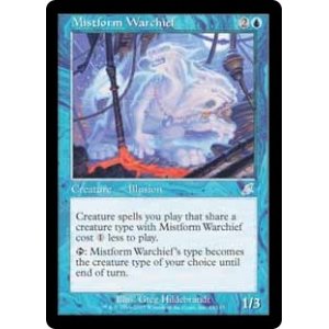 画像: (SCG-UU)Mistform Warchief/霧衣の戦長(英,EN)