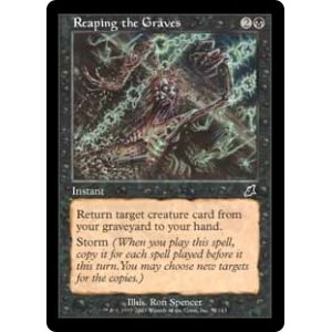 画像: 【Foil】(SCG-CB)Reaping the Graves/墓の刈り取り(日,JP)