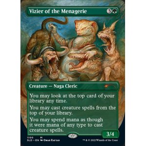 画像: 【Foil】(SLD-RG)Vizier of the Menagerie/生類の侍臣 (No.1100)(英,EN)