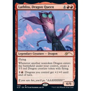 画像: 【Foil】(SLD-RR)Lathliss, Dragon Queen/ドラゴンの女王、ラスリス (No.1145)(英,EN)