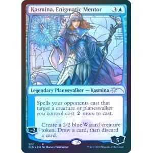 画像: (PSLD-UU)Kasmina, Enigmatic Mentor/謎めいた指導者、カズミナ(英,EN)