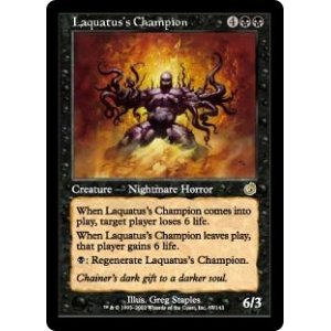 画像: 【Foil】(TOR-RB)Laquatus's Champion/ラクァタスのチャンピオン(日,JP)