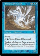 画像: 【Foil】(UDS-RU)Blizzard Elemental/吹雪の精霊(日,JP)