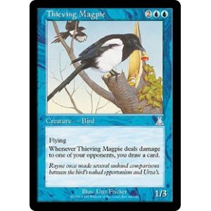 画像: 【Foil】(UDS-UU)Thieving Magpie/泥棒カササギ(日,JP)