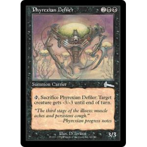 画像: 【Foil】(ULG-UB)Phyrexian Defiler/ファイレクシアの汚染者(日,JP)