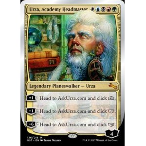 画像: 【Foil】(UST-MM)Urza, Academy Headmaster