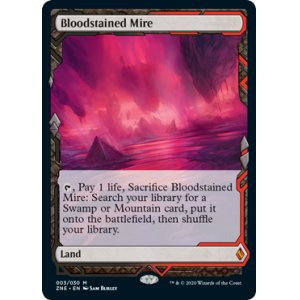 画像: 【Foil】(ZNE-ML)Bloodstained Mire/血染めのぬかるみ(英,EN)