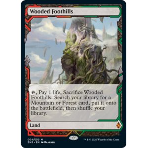画像: 【Foil】(ZNE-ML)Wooded Foothills/樹木茂る山麓(英,EN)
