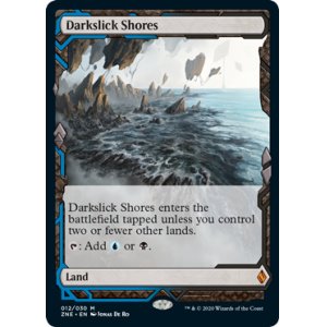 画像: 【Foil】(ZNE-ML)Darkslick Shores/闇滑りの岸(英,EN)