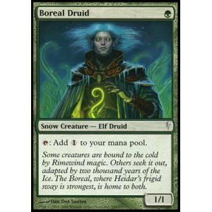 画像: 【FOIL】(CSP-C)Boreal Druid/ボリアルのドルイド(日,JP)