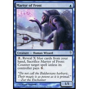画像: 【FOIL】(CSP-C)Martyr of Frost/霜の殉教者(日,JP)