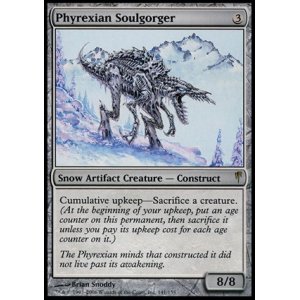 画像: 【FOIL】(CSP-R)Phyrexian Soulgorger/ファイレクシアの魂喰らい(日,JP)