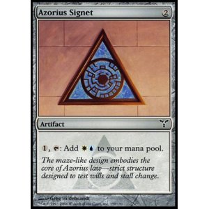 画像: 【FOIL】(DIS-C)Azorius Signet/アゾリウスの印鑑(日,JP)
