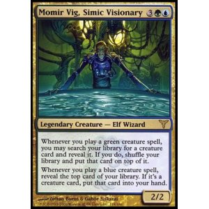 画像: (DIS-R)Momir Vig, Simic Visionary/シミックの幻想家、モミール・ヴィグ(ENG)