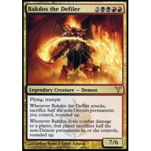 画像: (DIS-R)Rakdos the Defiler/穢すものラクドス(JP,ENG)