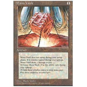 画像: (4ED-FBB-R)Mana Vault/魔力の櫃(日,JP)