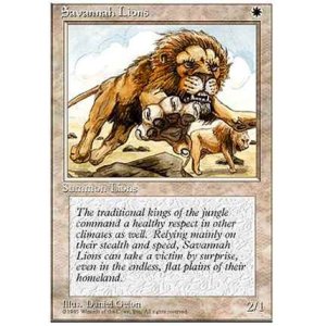 画像: (4ED-R)Savannah Lions/サバンナ・ライオン(英,ENG)