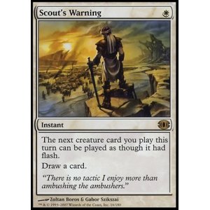 画像: $FOIL$(FUT-R)Scout's Warning/斥候の警告(日.JP)