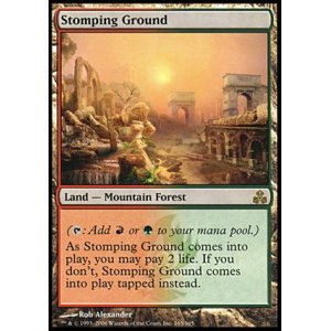 画像: 【FOIL】(GPT-R)Stomping Ground/踏み鳴らされる地(JP)