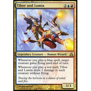 画像: 【FOIL】(GPT-R)Tibor and Lumia/ティボーとルミア(日,JP)