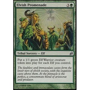 画像: $FOIL$(LRW-U)Elvish Promenade/エルフの行列(日,JP)