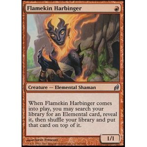 画像: $FOIL$(LRW-U)Flamekin Harbinger/炎族の先触れ(日,JP)