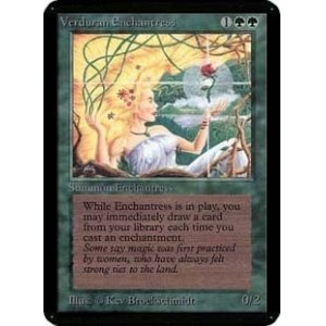 画像: (LEA-RG)Verduran Enchantress/新緑の女魔術師(英,EN)