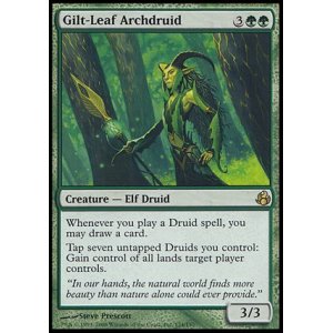 画像: (MOR-R)Gilt-Leaf Archdruid/光り葉の大ドルイド(日,JP)