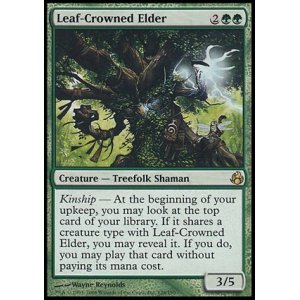 画像: (MOR-R)Leaf-Crowned Elder/葉冠の古老(英,EN)