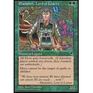 画像: (TMP-R)Eladamri, Lord of Leaves/葉の王エラダムリー(JP)