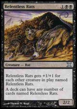 画像: $FOIL$(10E-U)Relentless Rats/執拗なネズミ(JP)